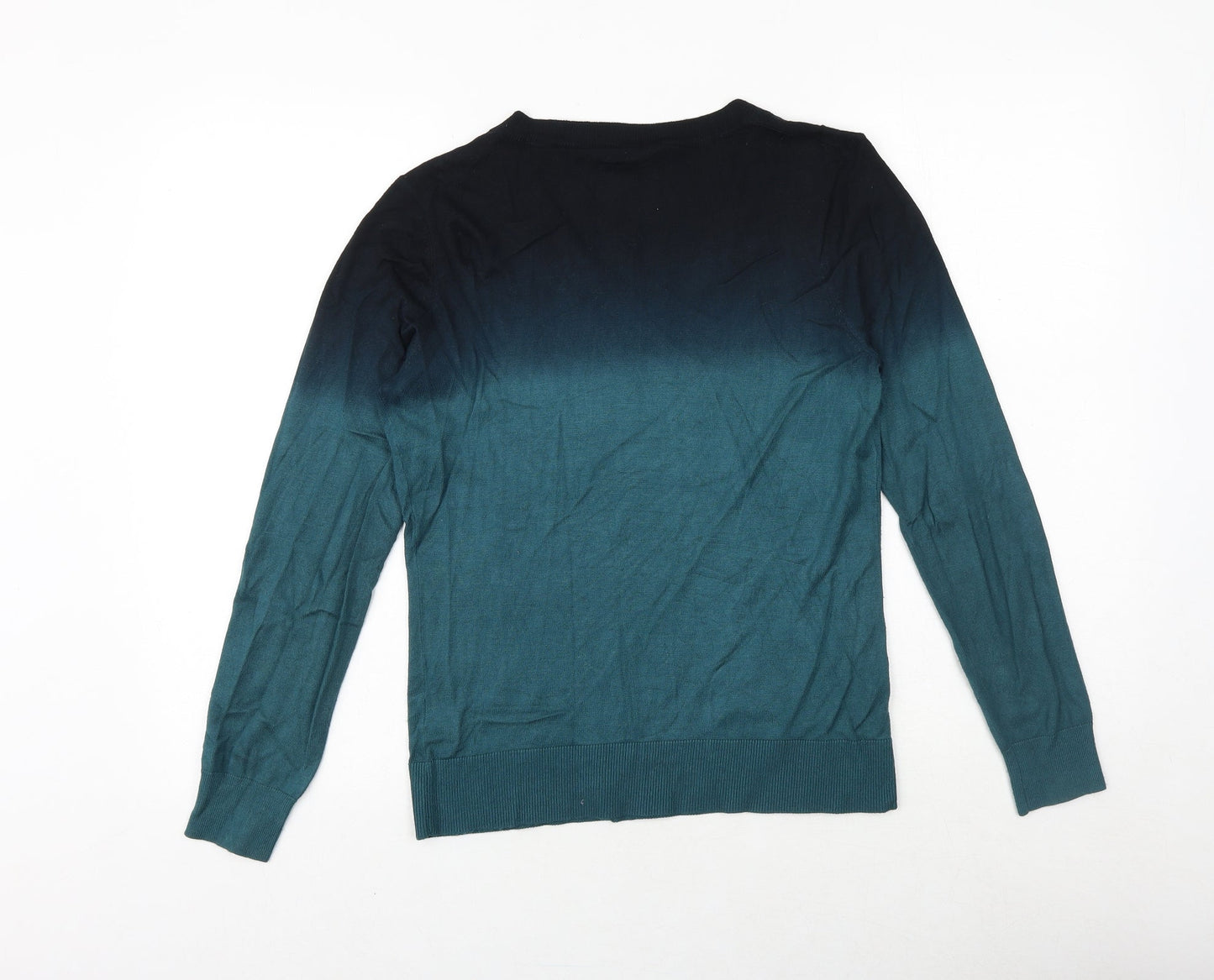 Womens UK Size S Planet Green Pullover Jumper