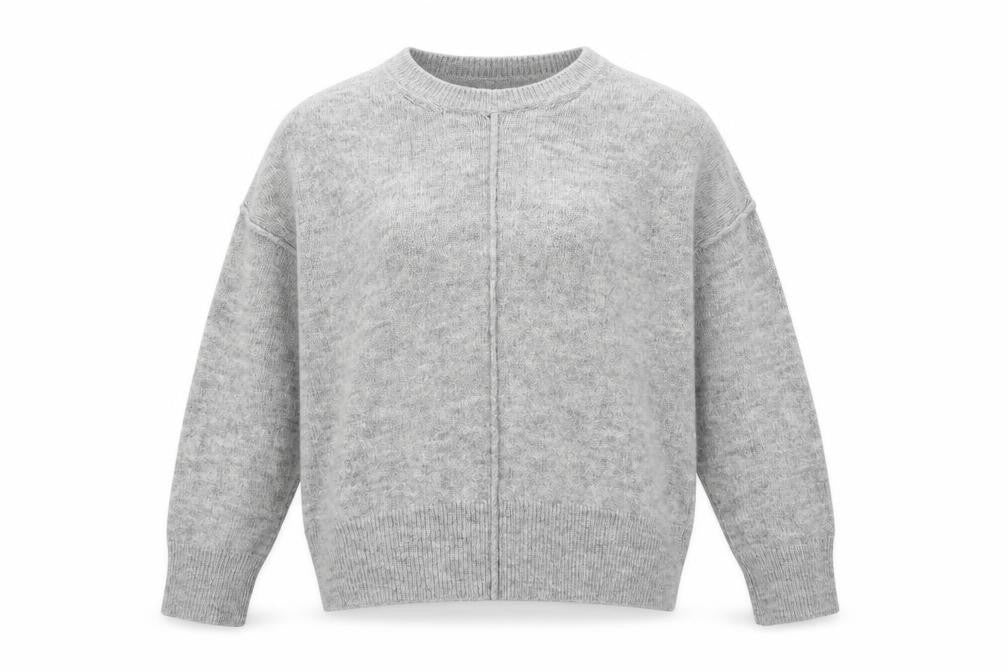 Womens UK Size M New Look Grey Pullover Jumper