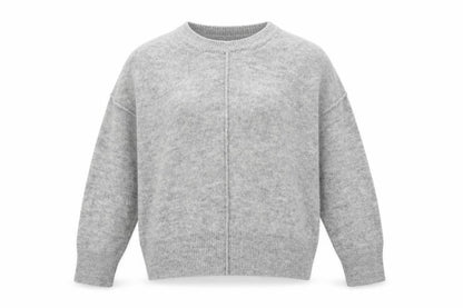 Womens UK Size M New Look Grey Pullover Jumper