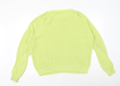 Womens UK Size S NEXT Green Pullover Jumper