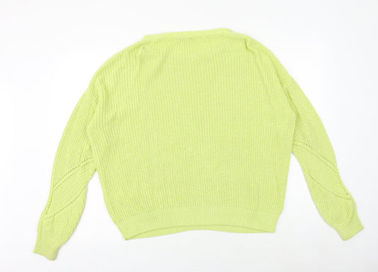 Womens UK Size S NEXT Green Pullover Jumper