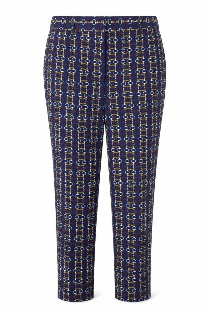 Womens UK Size 8 Zara Regular Fit Chino Blue Trousers