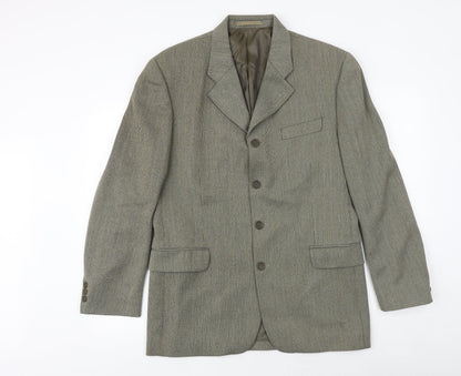 Mens UK Size 38 REMUS Regular Brown Suit Jacket