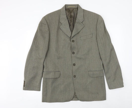 Mens UK Size 38 REMUS Regular Brown Suit Jacket