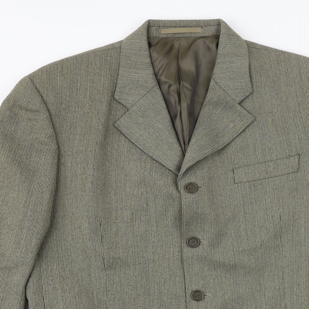 Mens UK Size 38 REMUS Regular Brown Suit Jacket