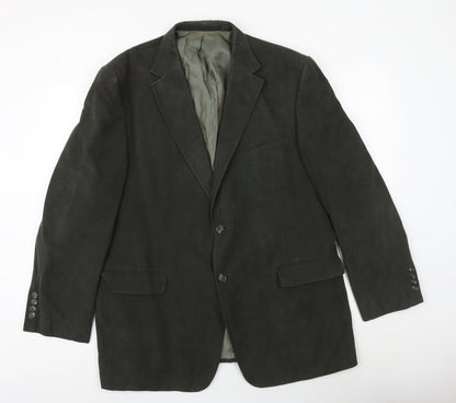 Mens UK Size 42 Marks and Spencer Regular Green Suit Jacket