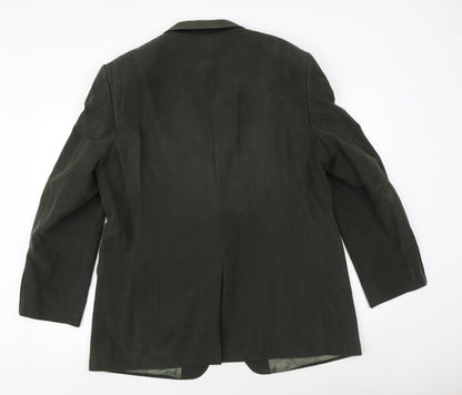 Mens UK Size 42 Marks and Spencer Regular Green Suit Jacket