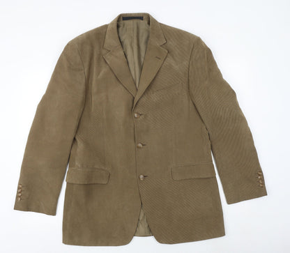 Mens UK Size 40 Marks and Spencer Regular Brown Suit Jacket