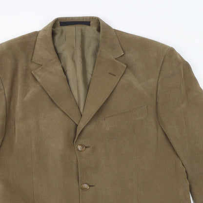 Mens UK Size 40 Marks and Spencer Regular Brown Suit Jacket