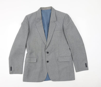 Mens UK Size 38 C&A Regular Grey Suit Jacket