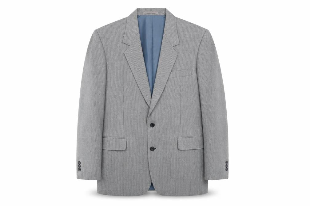 Mens UK Size 38 C&A Regular Grey Suit Jacket