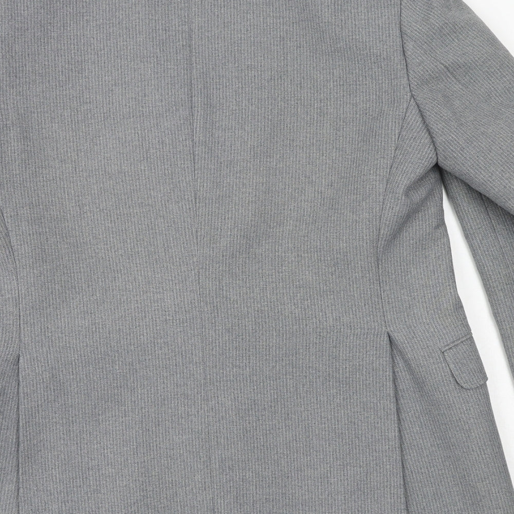 Mens UK Size 38 C&A Regular Grey Suit Jacket
