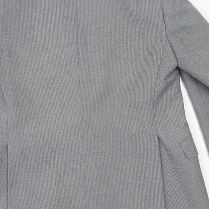 Mens UK Size 38 C&A Regular Grey Suit Jacket
