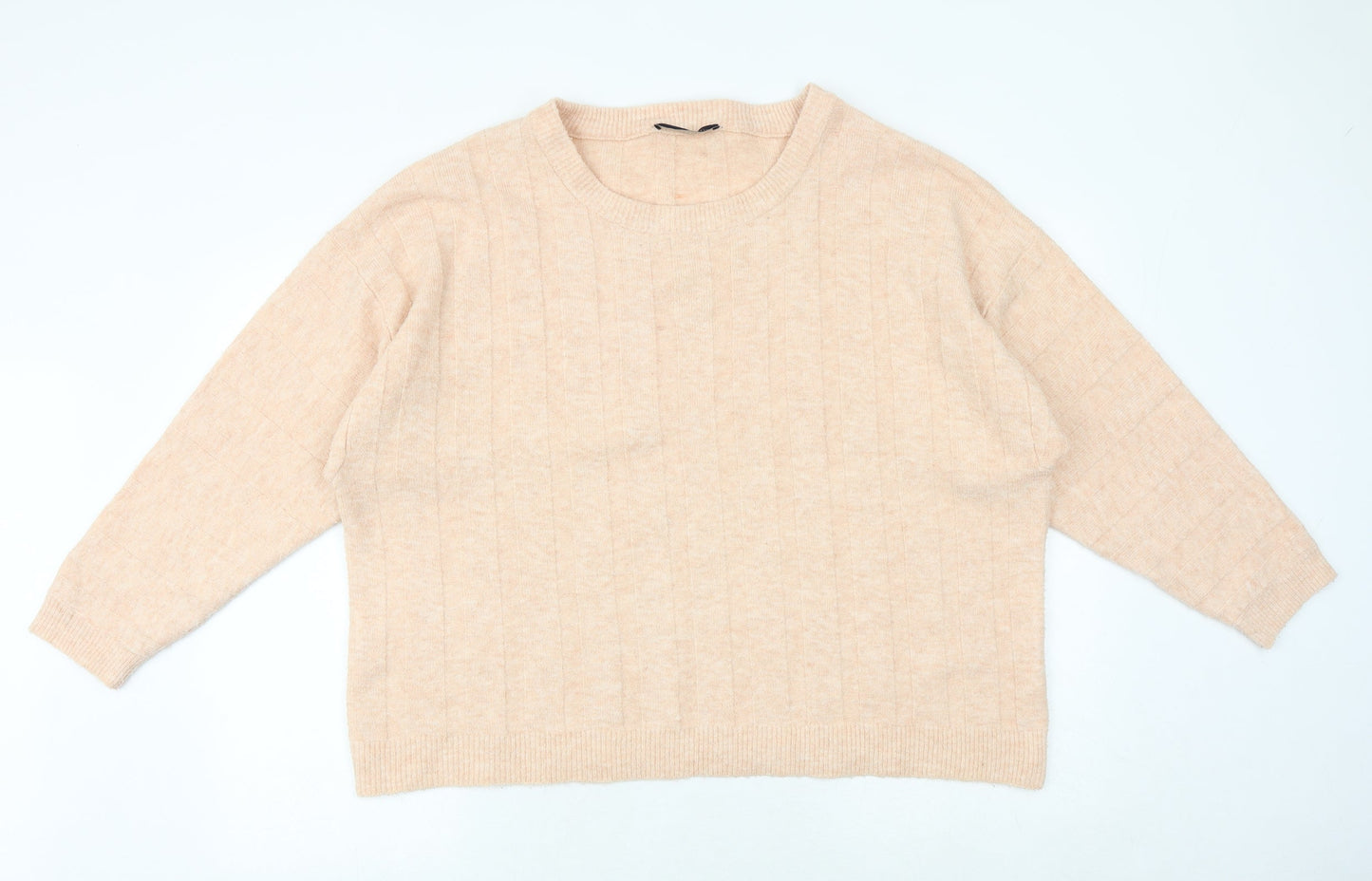 Womens UK Size S Marks and Spencer Pink Pullover Jumper