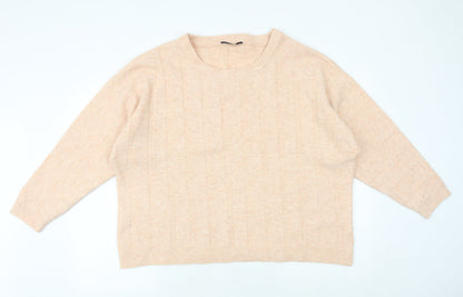 Womens UK Size S Marks and Spencer Pink Pullover Jumper