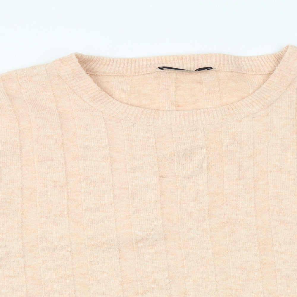 Womens UK Size S Marks and Spencer Pink Pullover Jumper