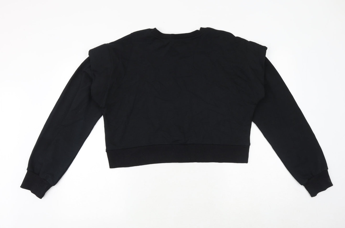 Womens UK Size 10 ASOS Black Pullover Sweatshirt