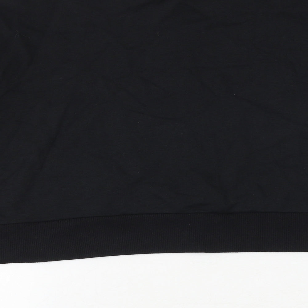 Womens UK Size 10 ASOS Black Pullover Sweatshirt