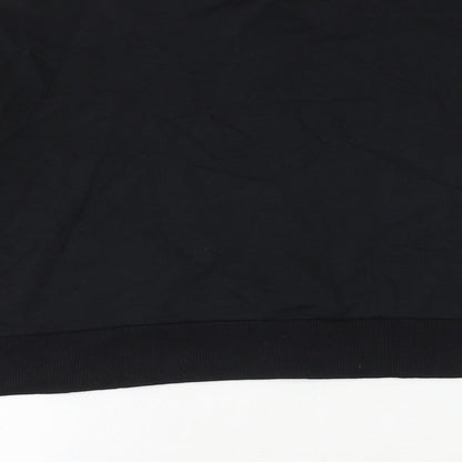 Womens UK Size 10 ASOS Black Pullover Sweatshirt