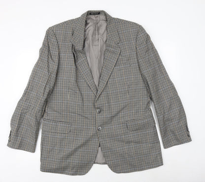 Mens UK Size 42 St Michael Regular Multicoloured Suit Jacket