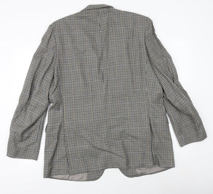 Mens UK Size 42 St Michael Regular Multicoloured Suit Jacket