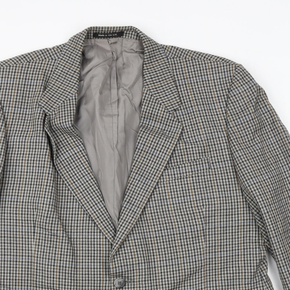 Mens UK Size 42 St Michael Regular Multicoloured Suit Jacket