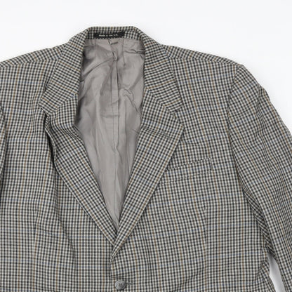 Mens UK Size 42 St Michael Regular Multicoloured Suit Jacket