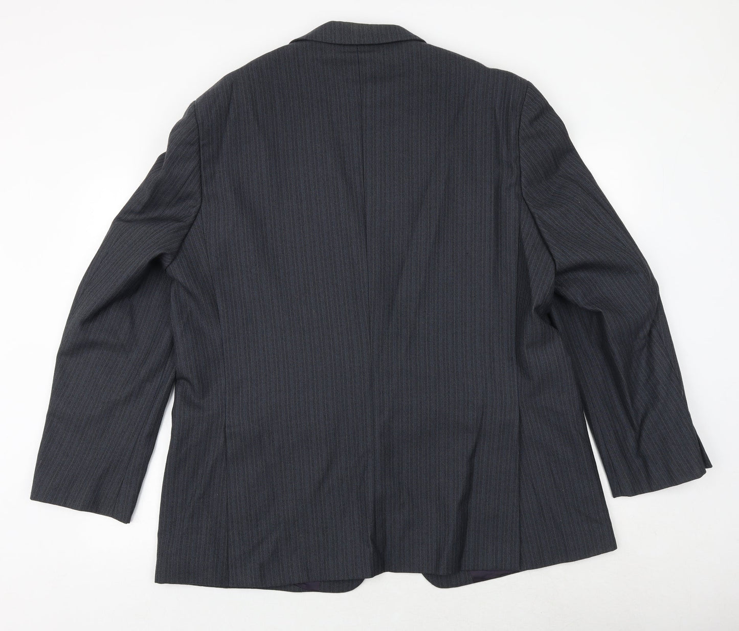Mens UK Size 46 Wellington Regular Blue Suit Jacket