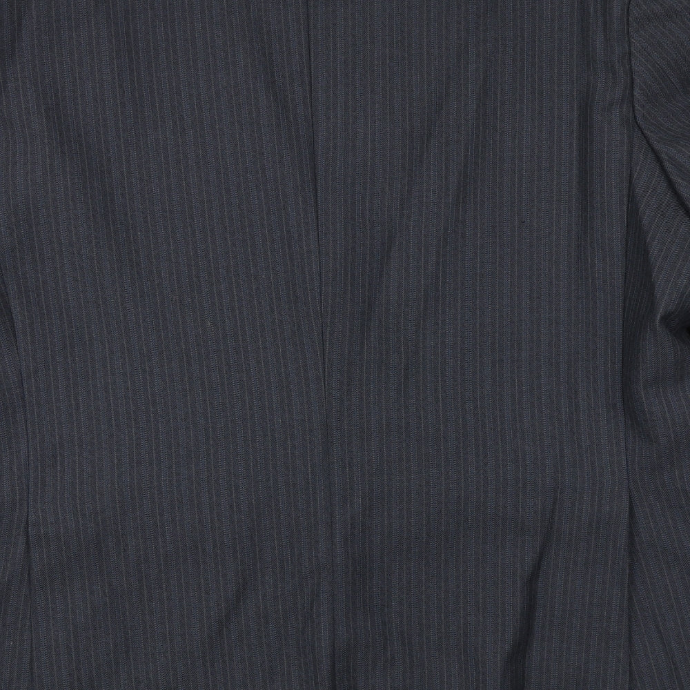 Mens UK Size 46 Wellington Regular Blue Suit Jacket