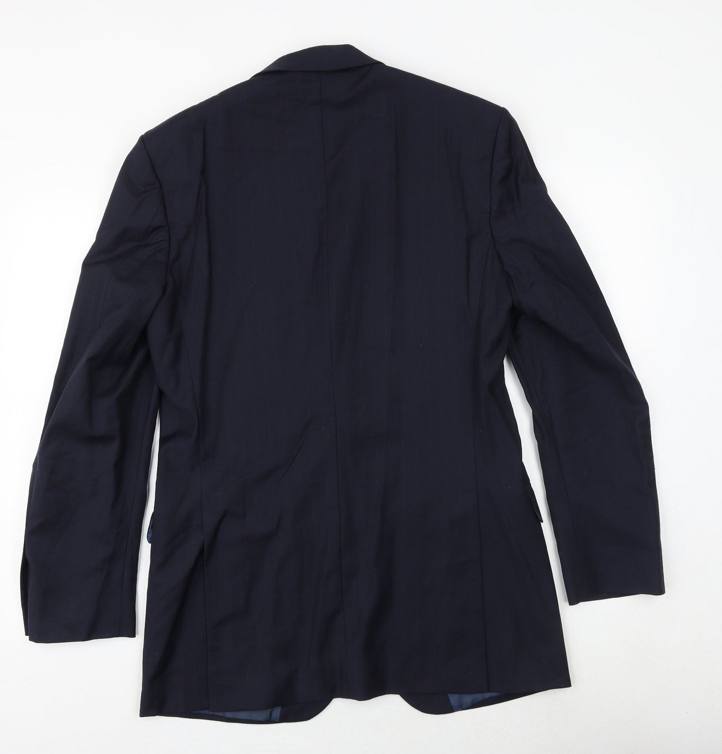 Mens UK Size 38 Marks and Spencer Regular Blue Suit Jacket