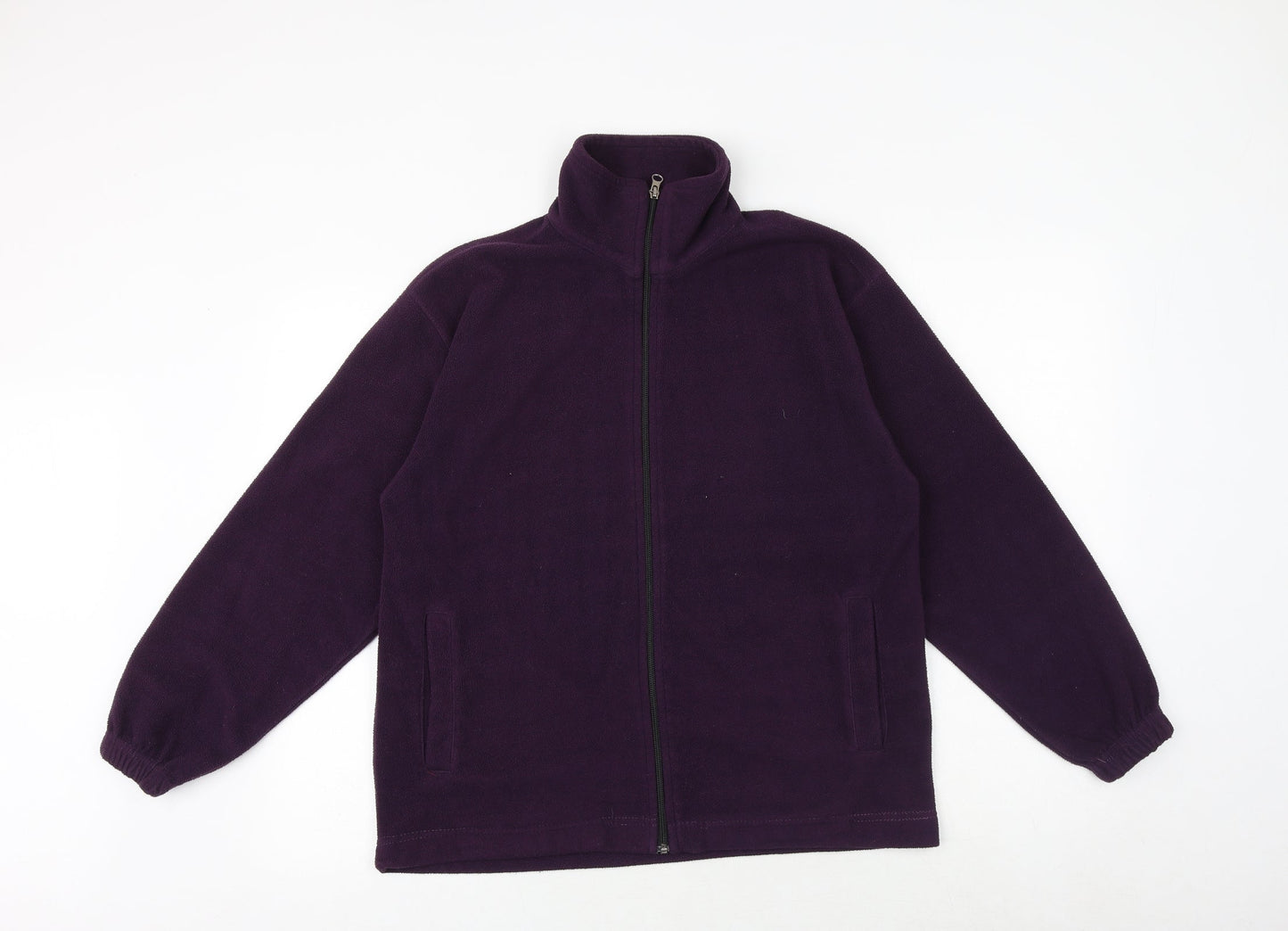 Johnwan Womens Purple Jacket Size M Zip