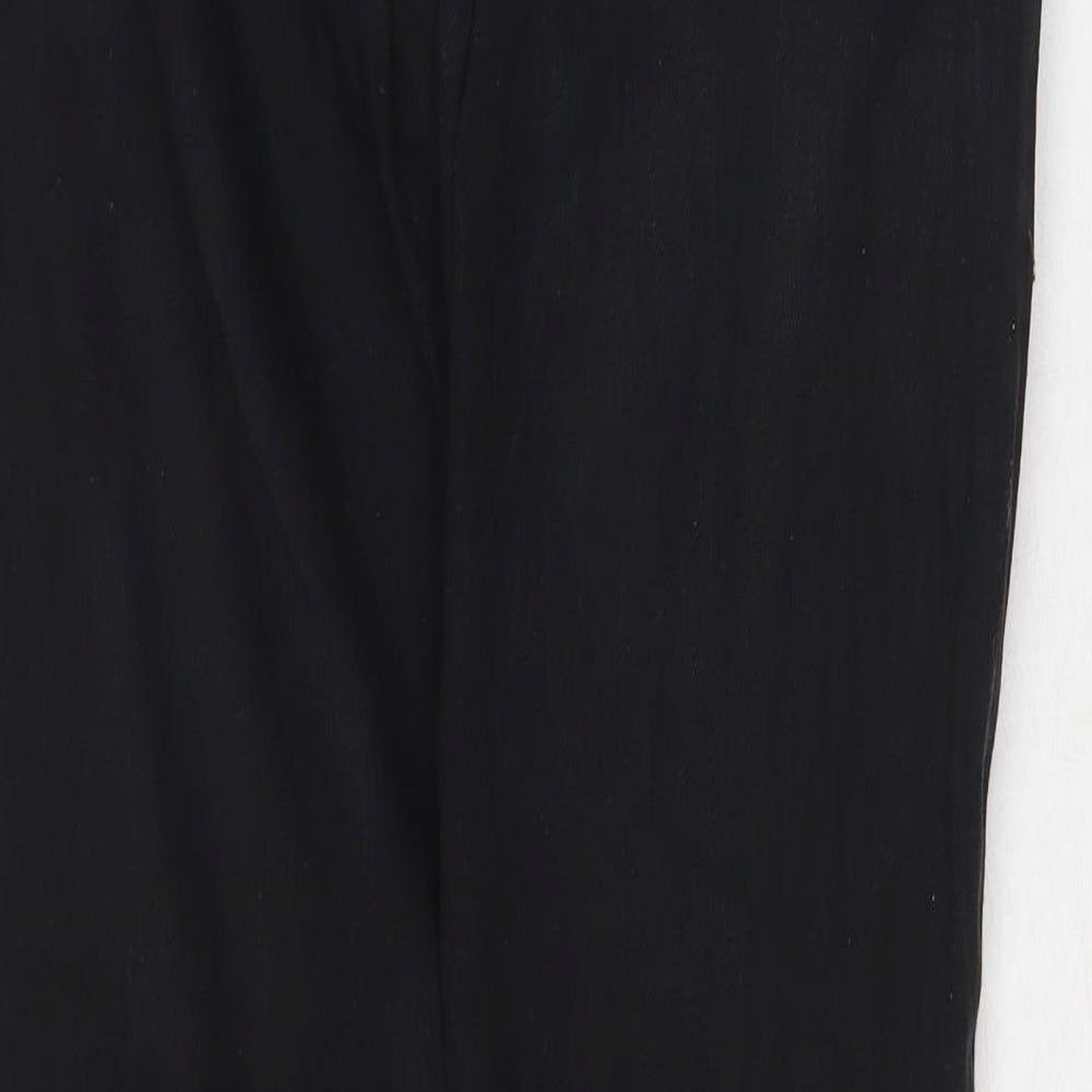 De. Corp Womens Black Cotton Straight Jeans Size 32 in Regular Zip