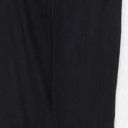 De. Corp Womens Black Cotton Straight Jeans Size 32 in Regular Zip