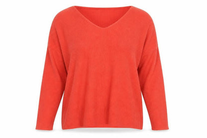 Womens UK Size 14 Great Plains Orange Pullover Jumper