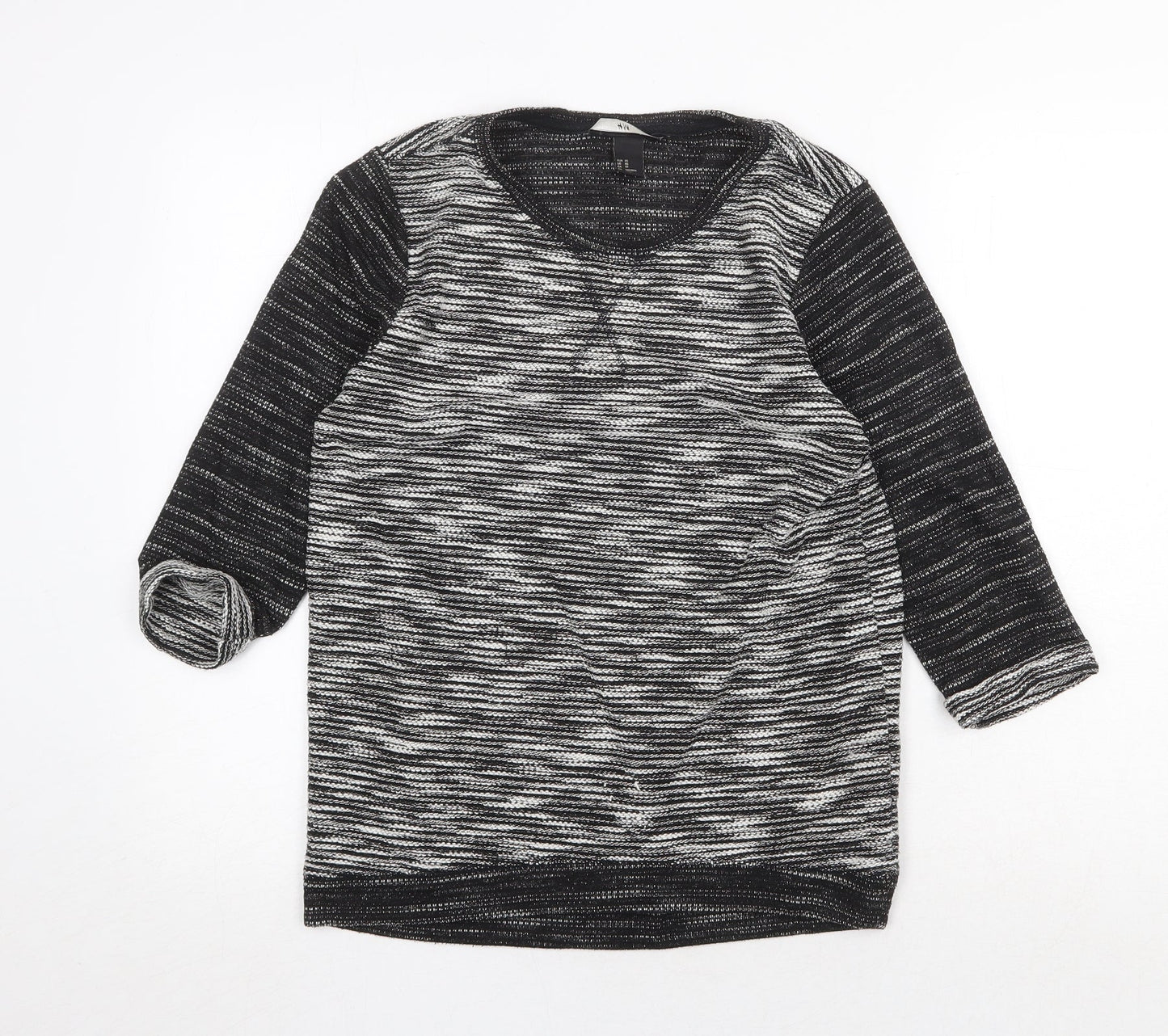 Womens UK Size S H&M Grey Pullover Jumper
