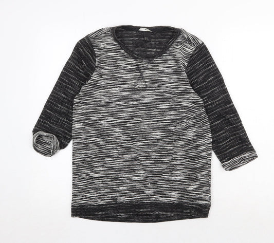 Womens UK Size S H&M Grey Pullover Jumper