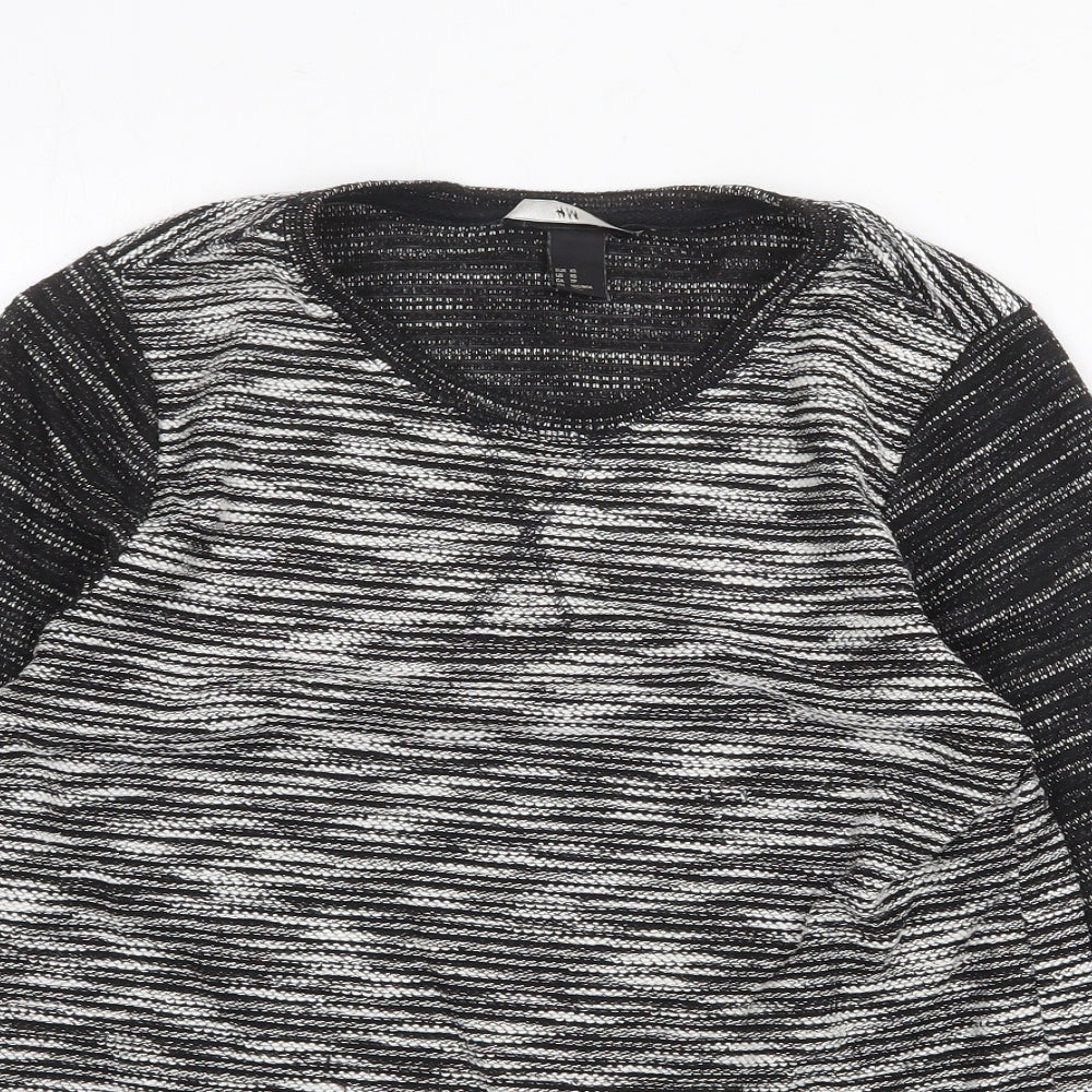 Womens UK Size S H&M Grey Pullover Jumper