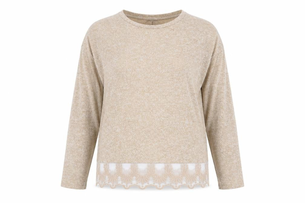 Womens UK Size 12 NEXT Beige Pullover Jumper