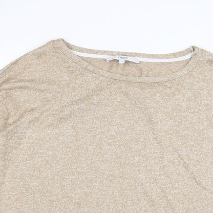 Womens UK Size 12 NEXT Beige Pullover Jumper