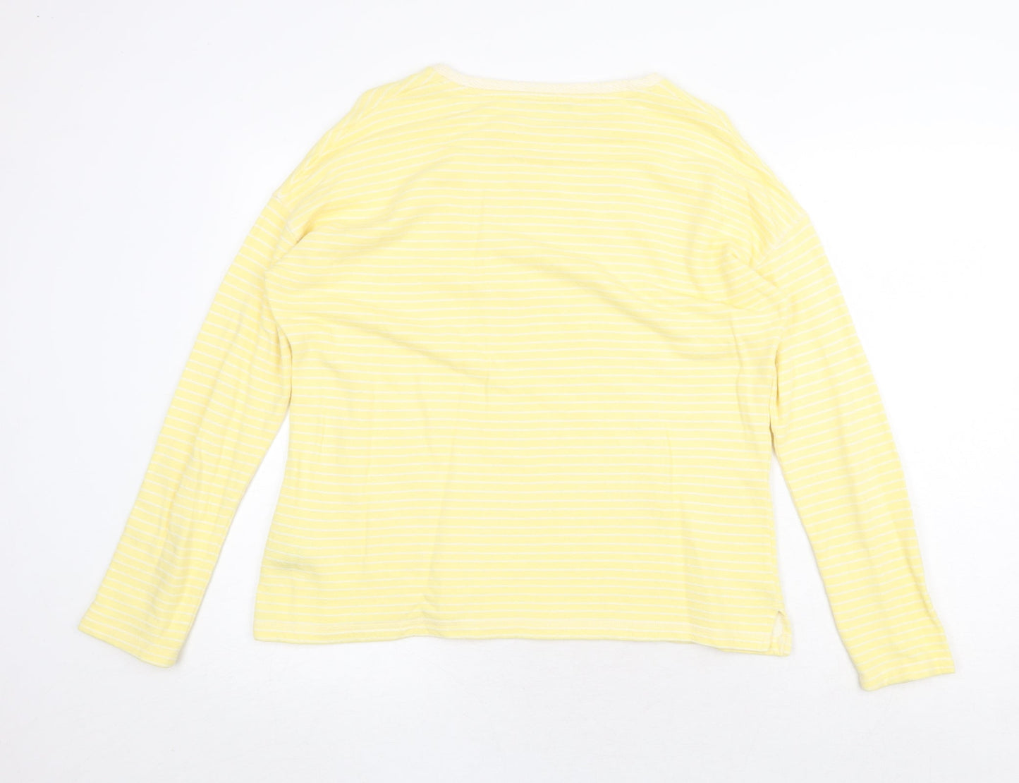 Womens UK Size 12 Marks and Spencer Yellow Pullover Jumper