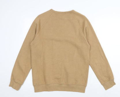 Mens UK Size XS H&M Beige Pullover Sweatshirt