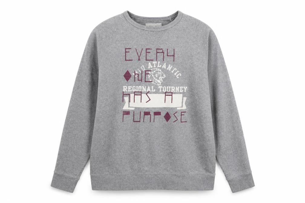 Mens UK Size S Gap Grey Pullover Sweatshirt