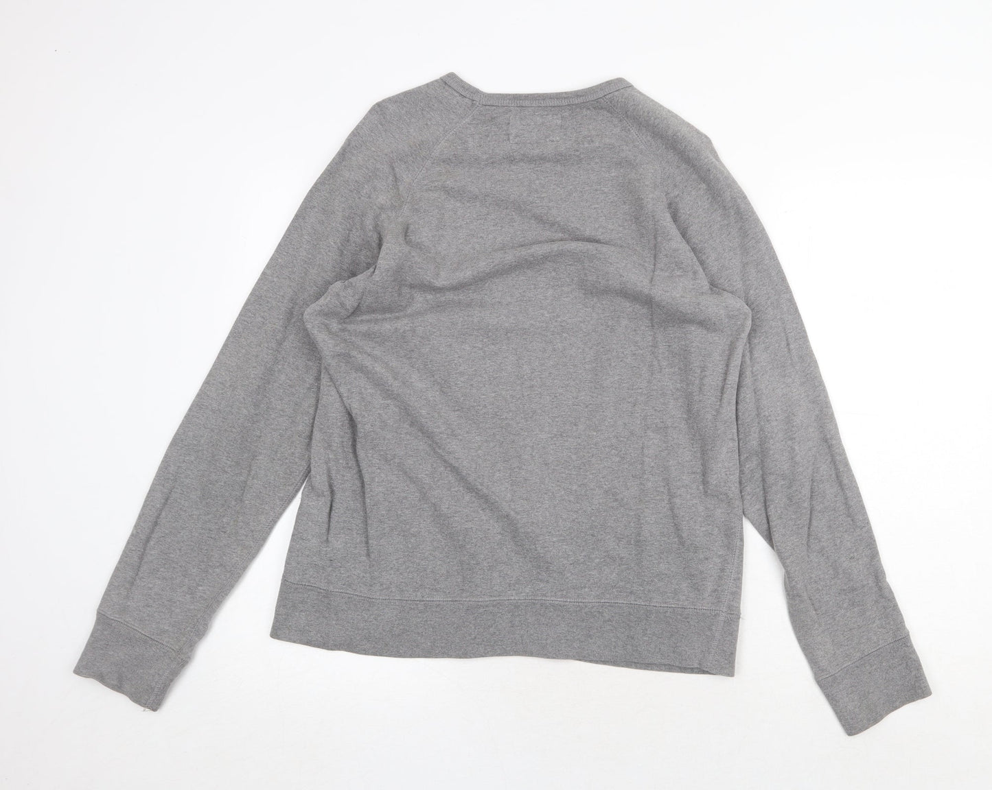 Mens UK Size S Gap Grey Pullover Sweatshirt