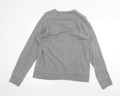Mens UK Size S Gap Grey Pullover Sweatshirt