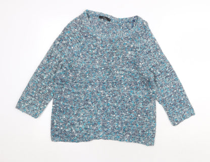 Womens UK Size M Bonmarché Green Pullover Jumper