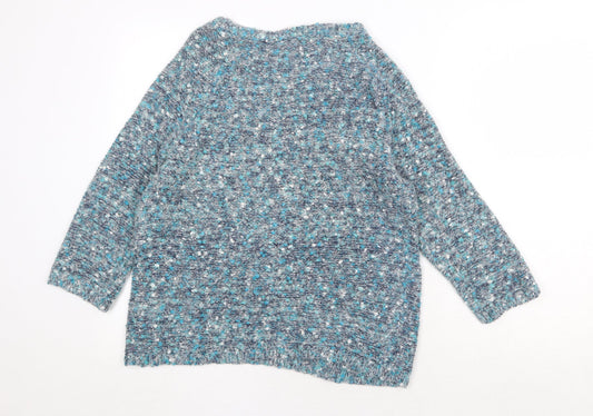 Womens UK Size M Bonmarché Green Pullover Jumper