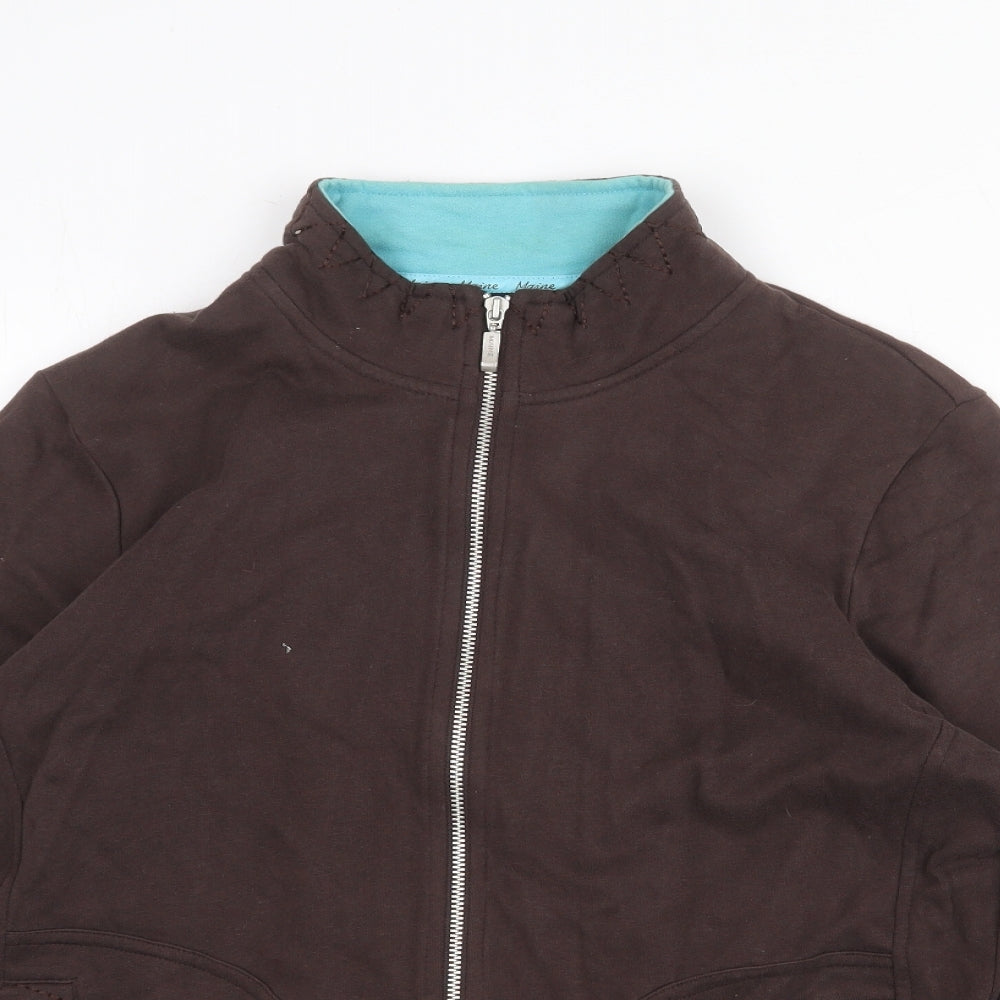 Womens UK Size 16 Maine New England Brown Jacket