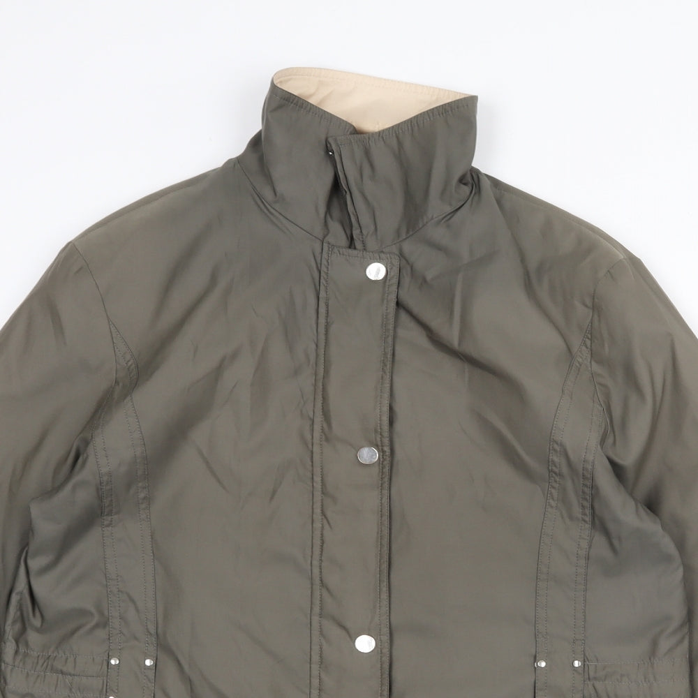 Gerry Weber Womens Green Jacket Size 12 Zip