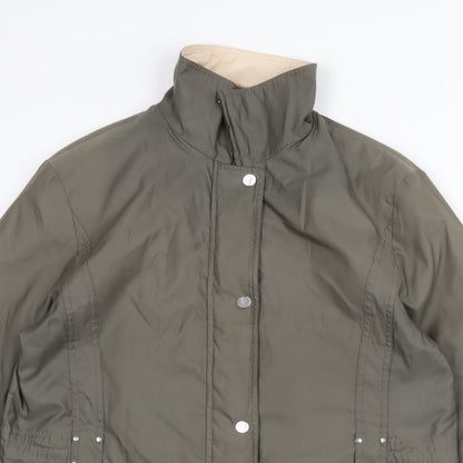 Gerry Weber Womens Green Jacket Size 12 Zip
