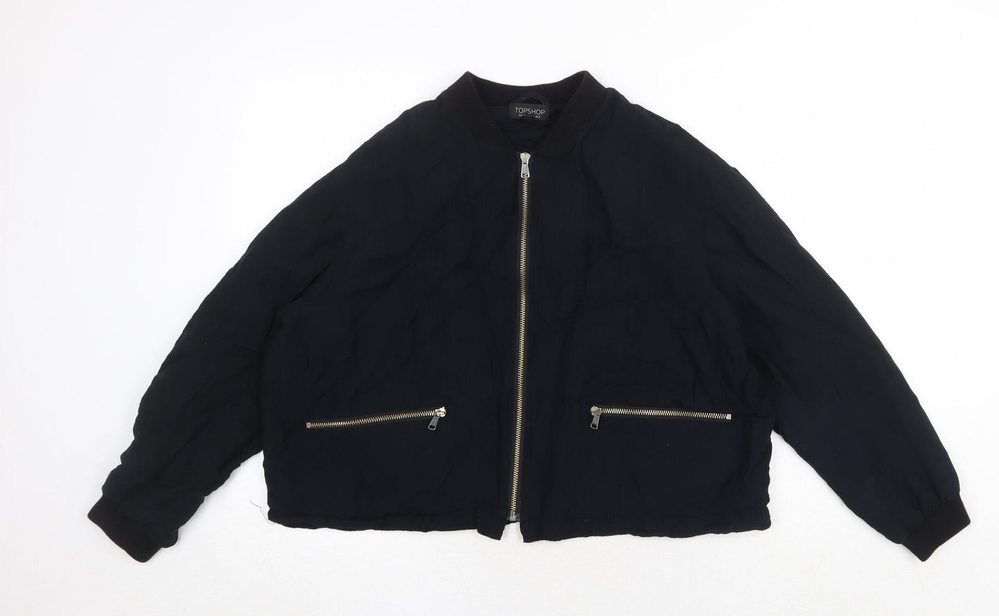 Womens UK Size 8 Topshop Blue Jacket